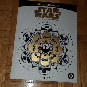 Star Wars coloring book (&colored pencils)